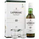 Laphroaig whisky 10y 40% 0,7 l (dárkové balení 2 sklenice)