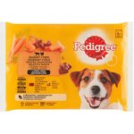 Pedigree Adult ve šťávě hovězí krůtí 4 x 100 g – Hledejceny.cz