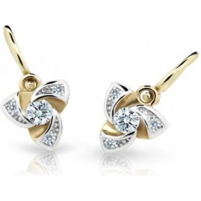 Cutie Jewellery ve žlutém zlatě se zirkony C2203