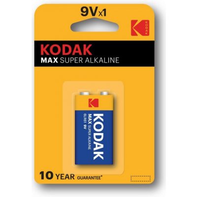 KODAK 9V/1ks XTRALIFE/MAX/Supralife – Zboží Živě