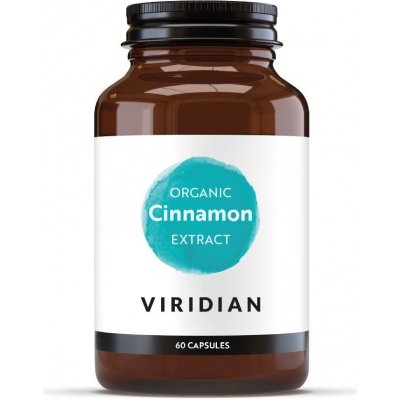 Viridian Cinnamon Extract 60 kapslí – Hledejceny.cz