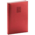 Panama A5 Denní 2026 červená – Zboží Dáma