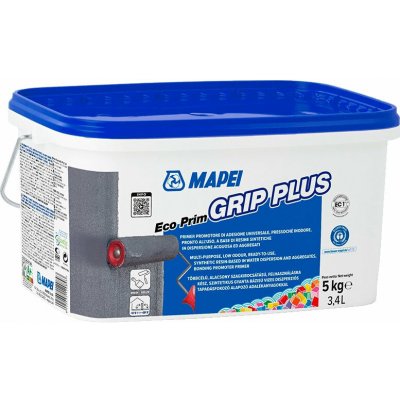 MAPEI Eco Prim Grip Plus víceúčelový adhezní můstek na stěny a podlahy 5 kg Šedá – Zbozi.Blesk.cz