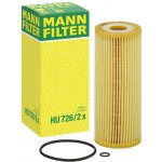 MANN-FILTER Olejový filtr MANN HU726/2X (MF HU726/2X) – Zbozi.Blesk.cz