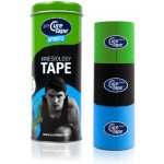CureTape Kineziologické tejpy MyCureTape Sports lime/černá/modrá 5 cm x 2,5 m – Zboží Mobilmania