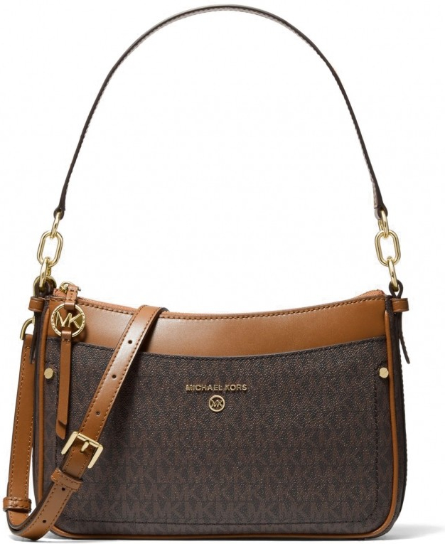 Michael Kors kabelka jet set medium brown/acorn hnědá od 7 650 Kč -  Heureka.cz