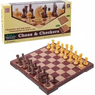 Šachy a Warcaby 2v1 Nobo Kids – Zboží Mobilmania