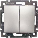 Legrand 770108 VALENA hliník č.6+6 – Zboží Mobilmania