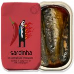 A Banca da Sardinha Sardinky v olivovém oleji s citronem 120 g – Zboží Dáma