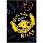 CoolPack Školní sešit Stitch Black A5 linkovaný – Zboží Dáma