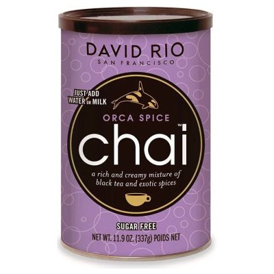 David Rio Orca Spice Sugarfree Chai bez cukru 337 g