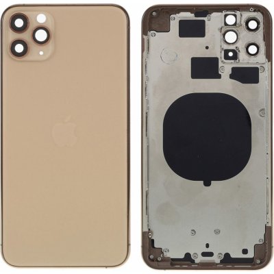 Kryt Apple iPhone 11 Pro Max Zadní Housing zlatý – Zboží Mobilmania