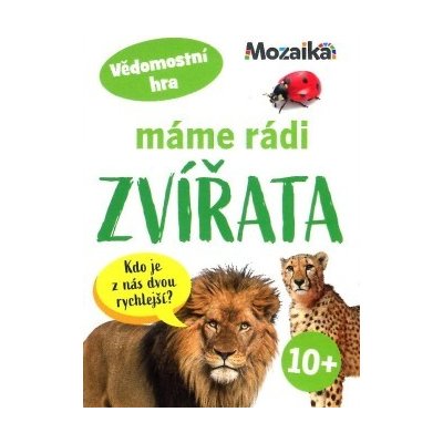 Máme rádi zvířata vědomostní hra