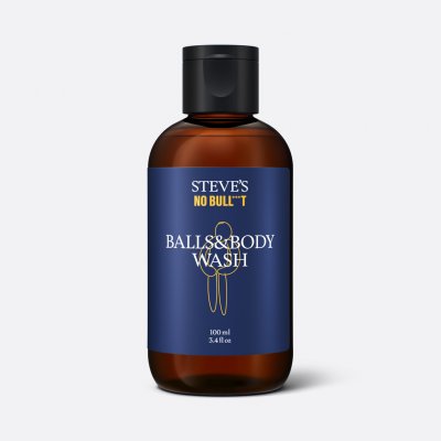 Steves Sprchový gel na intimní partie a celé tělo No Bull Balls & Body Wash 100 ml – Hledejceny.cz