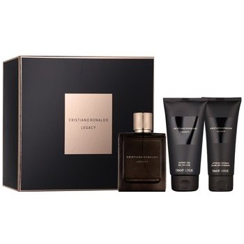 Cristiano Ronaldo Legacy EDT 100 ml + sprchový gel 150 ml + balzám po holení 100 ml dárková sada