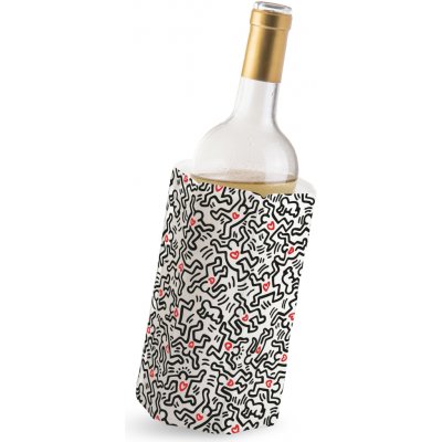 Vacu Vin 38802606 Chladicí obal na víno Keith Haring – HobbyKompas.cz