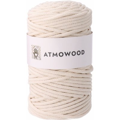 Atmowood příze 5 mm - přírodní – Zboží Dáma