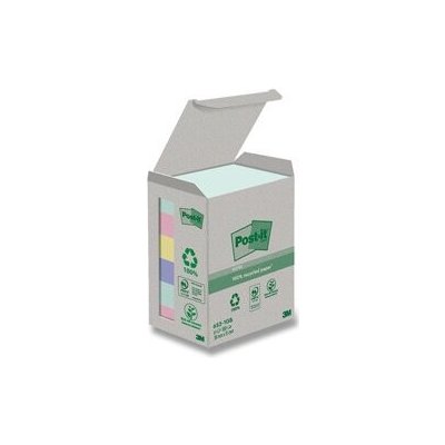 3M Post-it Natur - samolepicí recyklované bločky - 38 x 51 mm, 6 x 100 l. – Zboží Dáma