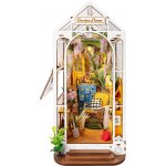 RoboTime 3D puzzle Zarážka na knihy Garden House dřevěná – Sleviste.cz