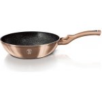 BerlingerHaus Wok s mramorovým povrchem Rosegold Metallic Line 30 cm – Hledejceny.cz