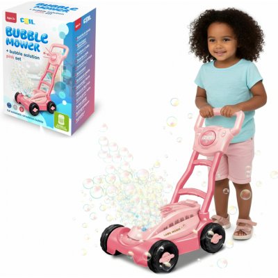 Lebula Sekačka na mýdlové bubliny a sada mýdlových bublin růžová – Zbozi.Blesk.cz