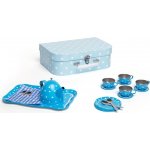 Bigjigs Toys čajový set v kufříku modrý puntíkovaný – Zboží Dáma Bigjigs Toys čajový set v kufříku modrý puntíkovaný – Zboží Dáma