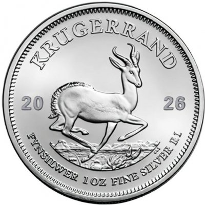 South African Mint Stříbrná mince Krugerrand 2026 1 oz – Zboží Dáma