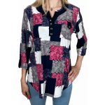 Dámská barevná halenka s dlouhým rukávem Patricia růžová – Zboží Dáma