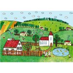 Marionetino Kulisa Vesnice Světnička 2 motivy – Zbozi.Blesk.cz