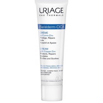 Uriage Bariéderm Cica reparativní krém s obsahem mědi a zinku Repairing Cream with Cu-Zn 100 ml