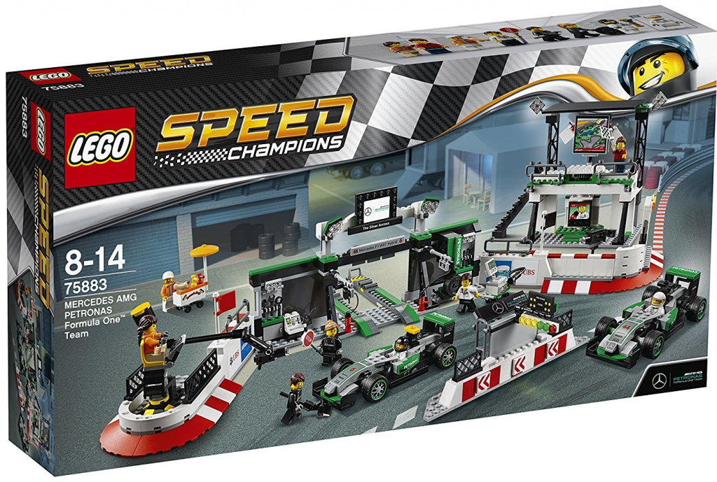 LEGO® Speed Champions 75883 MERCEDES AMG PETRONAS Formula One Team