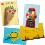 Chronicle Books LEGO® Zátiší s kostkami 100 ks pohlednic – Zboží Dáma