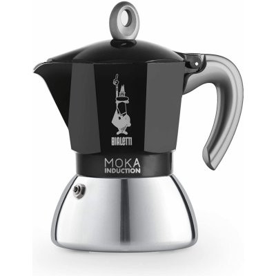 Bialetti New Moka Induction 4 černá – Zboží Dáma