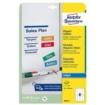 Avery Zweckform Etikety s magnetem potisknutelné pro inkoust 50 x 140 mm bílé J8875-5 – Zboží Mobilmania
