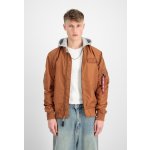 Alpha Industries bunda MA1 TT Hood hazel brown – Hledejceny.cz