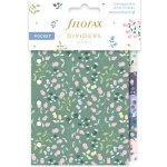 Filofax Rozřazovač Meadow 6 záložek náplň kapesních diářů A7 – Zboží Dáma