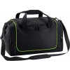 Sportovní taška Quadra Locker s bočními kapsami 30 l černá zelená limetka 47 x 30 x 27 cm