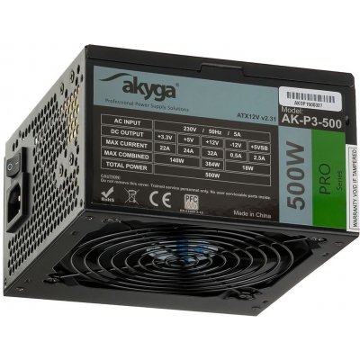 Akyga Pro Series 500W AK-P3-500 – Hledejceny.cz