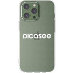 Picasee silikonový průhledný obal pro Apple iPhone 13 Pro - Picasee - new logo - white – Zboží Mobilmania