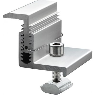 Nastavitelný koncový úchyt stříbrný 30-42,5mm click - sada 4ks – Hledejceny.cz