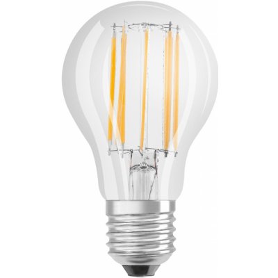 Osram LED žárovka LED E27 A60 11W = 100W 1521lm 4000K Neutrální bílá 300° CRI90 Filament Stmívatelná SUPER STAR+ OSRSTALL2130 – Zboží Živě