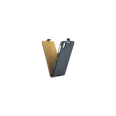 Pouzdro ForCell Slim Flip Flexi Fresh Alcatel 6055D Idol 4 černé – Zboží Mobilmania