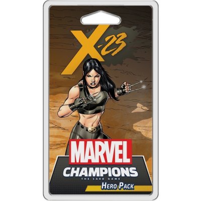 FFG Marvel Champions: The Card Game X-23 Hero Pack – Zboží Mobilmania