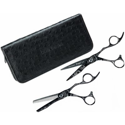 Olivia Garden Dragon Shear Collection Sada kadeřnických nůžek 6,25" a efilačních nůžek 6,28" – Zboží Dáma Olivia Garden Dragon Shear Collection Sada kadeřnických nůžek 6,25" a efilačních nůžek 6,28" – Zboží Dáma