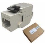 Solarix MULTIPACK 24 ks - keystone CAT5E STP RJ45 samořezný SXKJ-5E-STP-BK-SA – Zboží Živě