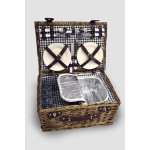 Vingo Proutěný piknikový koš pro 4 osoby – Zboží Mobilmania