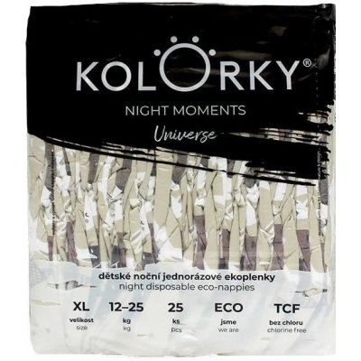 Kolorky Night Moments Multipack Vesmír XL 12-25 kg 100 ks – Zbozi.Blesk.cz