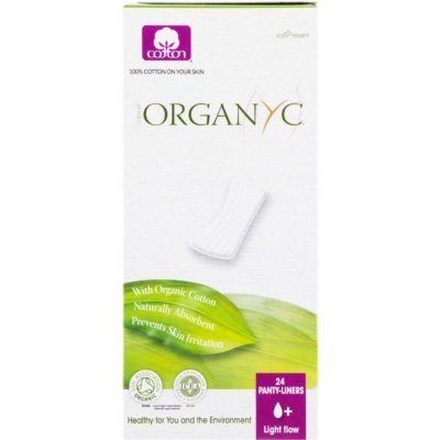 Organyc dámské vložky slipové Plus Bio bavlna 24 ks – Sleviste.cz