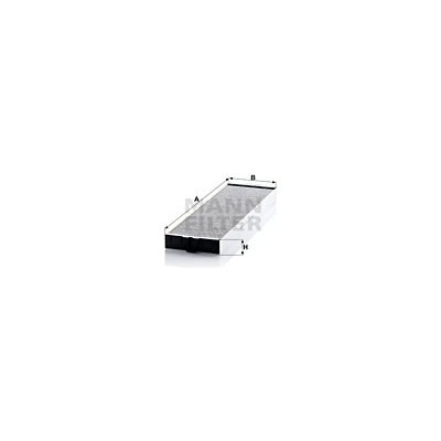 Filtr, vzduch v interiéru MANN-FILTER CUK 5258 – Hledejceny.cz