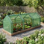 EDENIA Fóliový skleník 270 x 90 x 90 cm zelený – Sleviste.cz